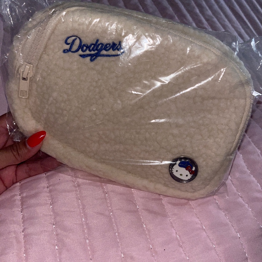 Hello kitty Dodgers Fanny pack